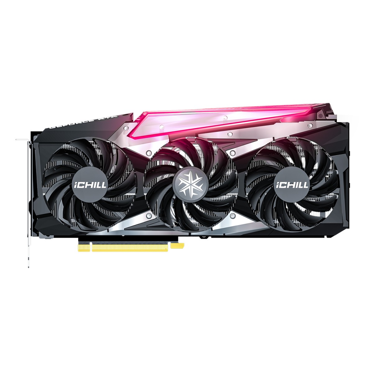 Placa de Vídeo INNO3D NVIDIA GeForce RTX 3060 TI, iCHILL X3 RED, LHR, 8GB GDDR6, DLSS, Ray Tracing, C306T3-08D6X-1671VA39H