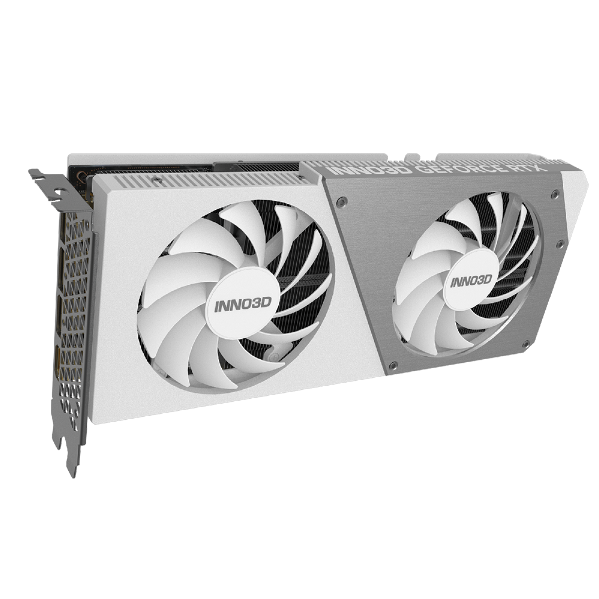 Placa de Vídeo INNO3D NVIDIA GeForce RTX 4070 Super Twin X2 OC White, 12GB, GDDR6X, DLSS, Ray Tracing, N407S2-126XX-186162W