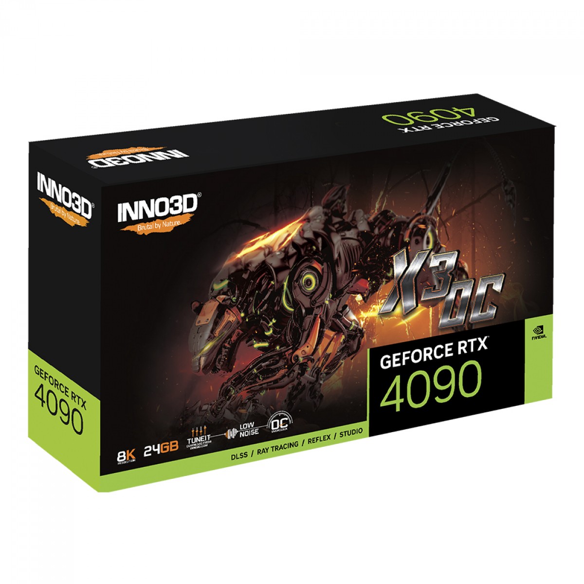 Placa de Vídeo INNO3D NVIDIA GeForce RTX 4090 X3 OC, 24GB
