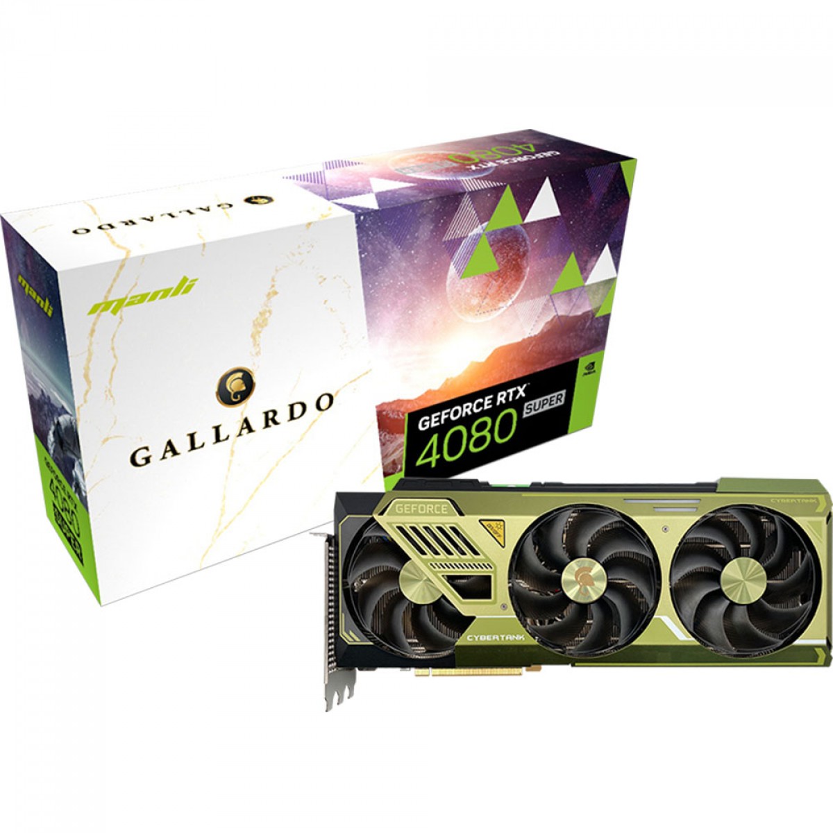 Manli RTX2080 Gallardo 8GB グラフィックボード Placa de Vídeo Manli NVIDIA GeForce RTX 4080 Super Gallardo, 16GB