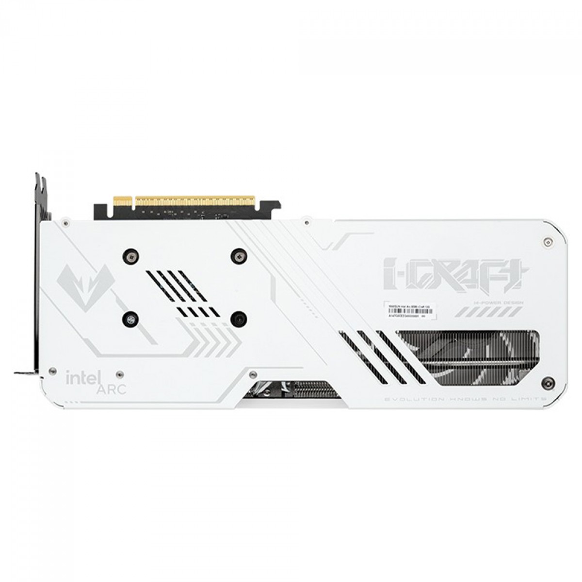 Placa De Vídeo Maxsun Intel Arc B580 iCraft, 12GB, GDDR6, Xe2, Ray Tracing, White