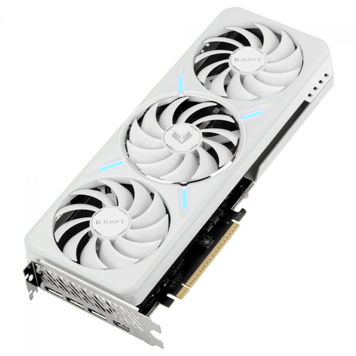 Placa De Vídeo Maxsun Intel Arc B580 iCraft, 12GB, GDDR6, Xe2, Ray Tracing, White