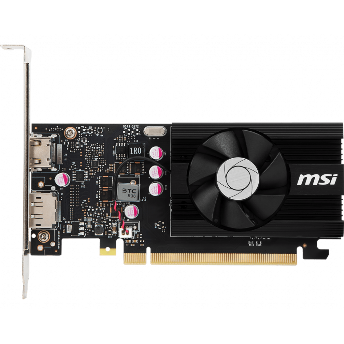 Placa De Vídeo SRhonyra GT 1030 2GB - Dual HDMI, Low Profile, 4K 60Hz, PCI-e 3.0
