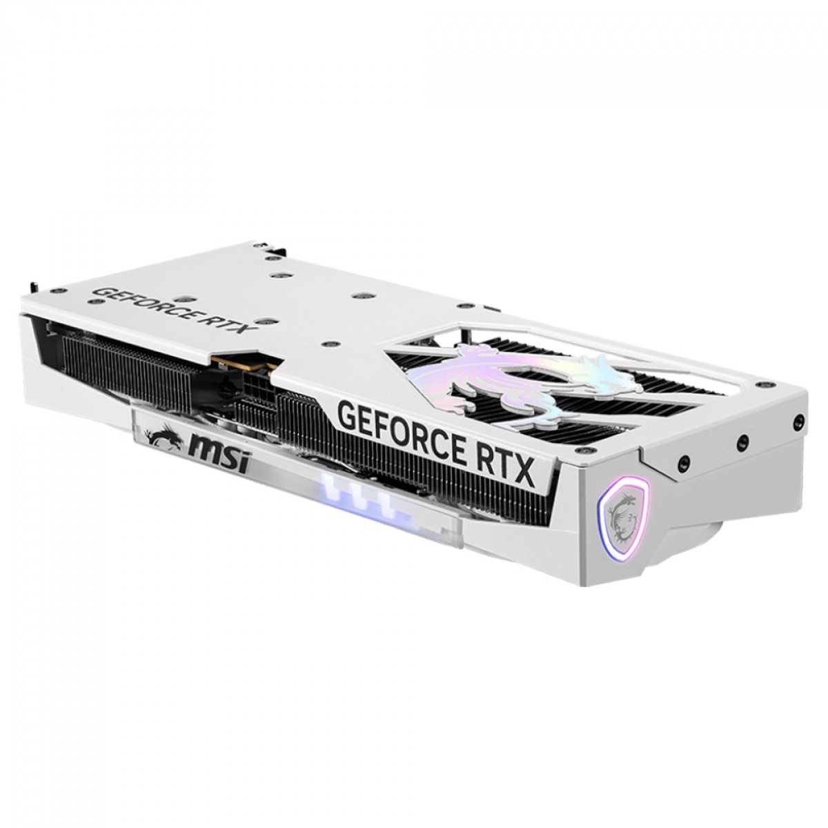 Placa de Vídeo MSI NVIDIA GeForce RTX 5060 Gaming Trio OC White, 8GB, GDDR7, DLSS, Ray Tracing, G5060-8GTCW