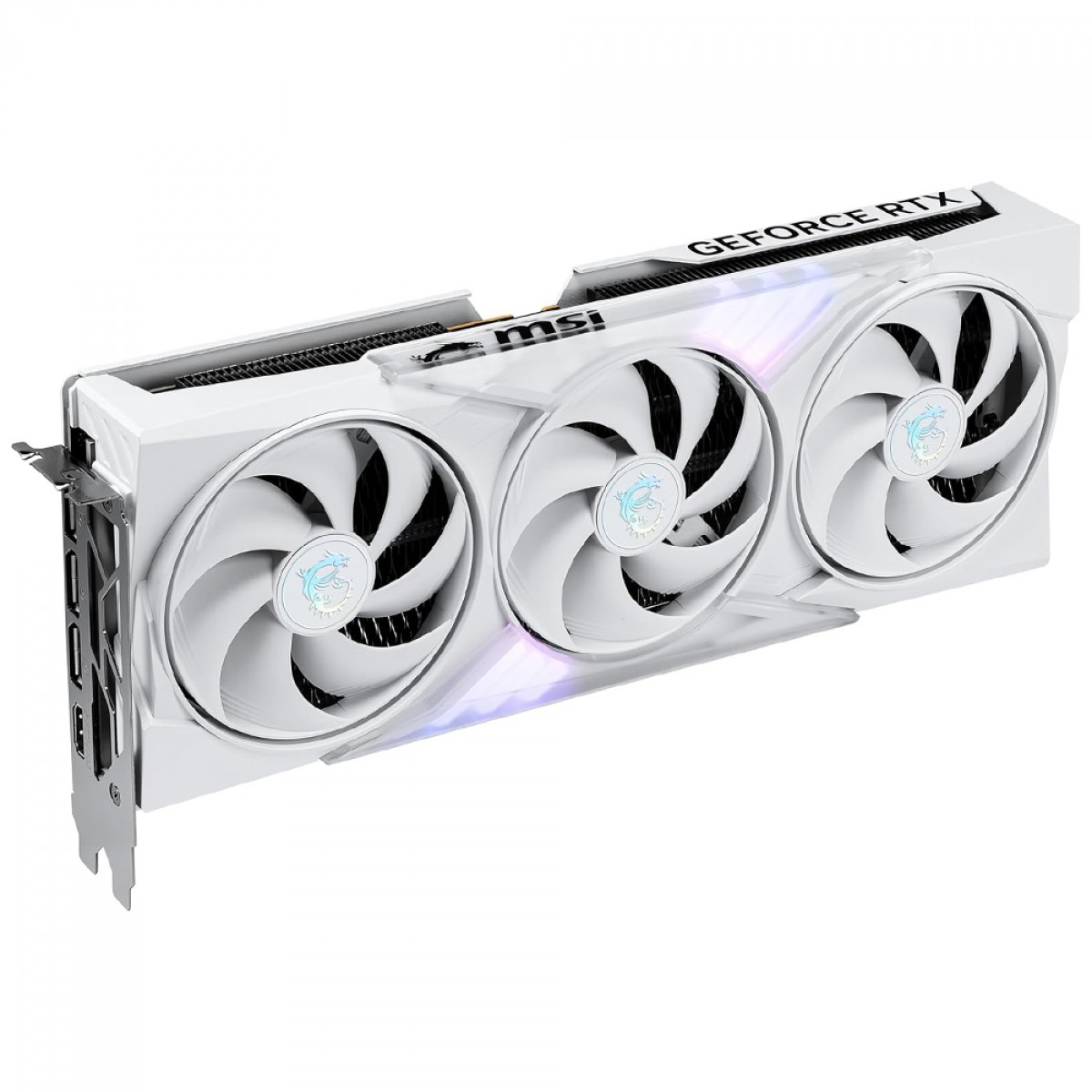 Placa de Vídeo MSI NVIDIA GeForce RTX 5060 Gaming Trio OC White, 8GB, GDDR7, DLSS, Ray Tracing, G5060-8GTCW
