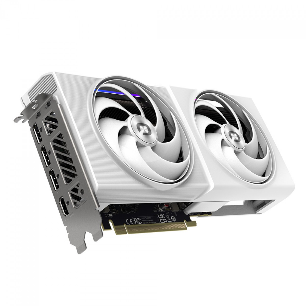 Placa De Vídeo Onix Lumi Intel Arc B580 OC, 12GB, GDDR6, Xe2, Ray Tracing, White, 8346-00278