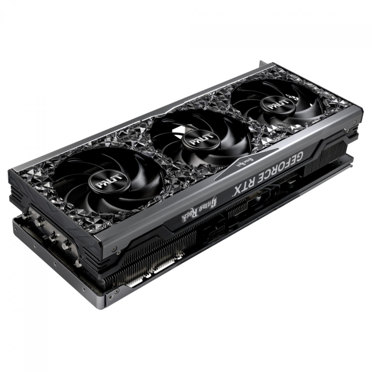 Placa de Vídeo Palit GeForce RTX 4080 GameRock, 16GB, GDDR6X, DLSS, Ray Tracing, NED4080019T2-1030G