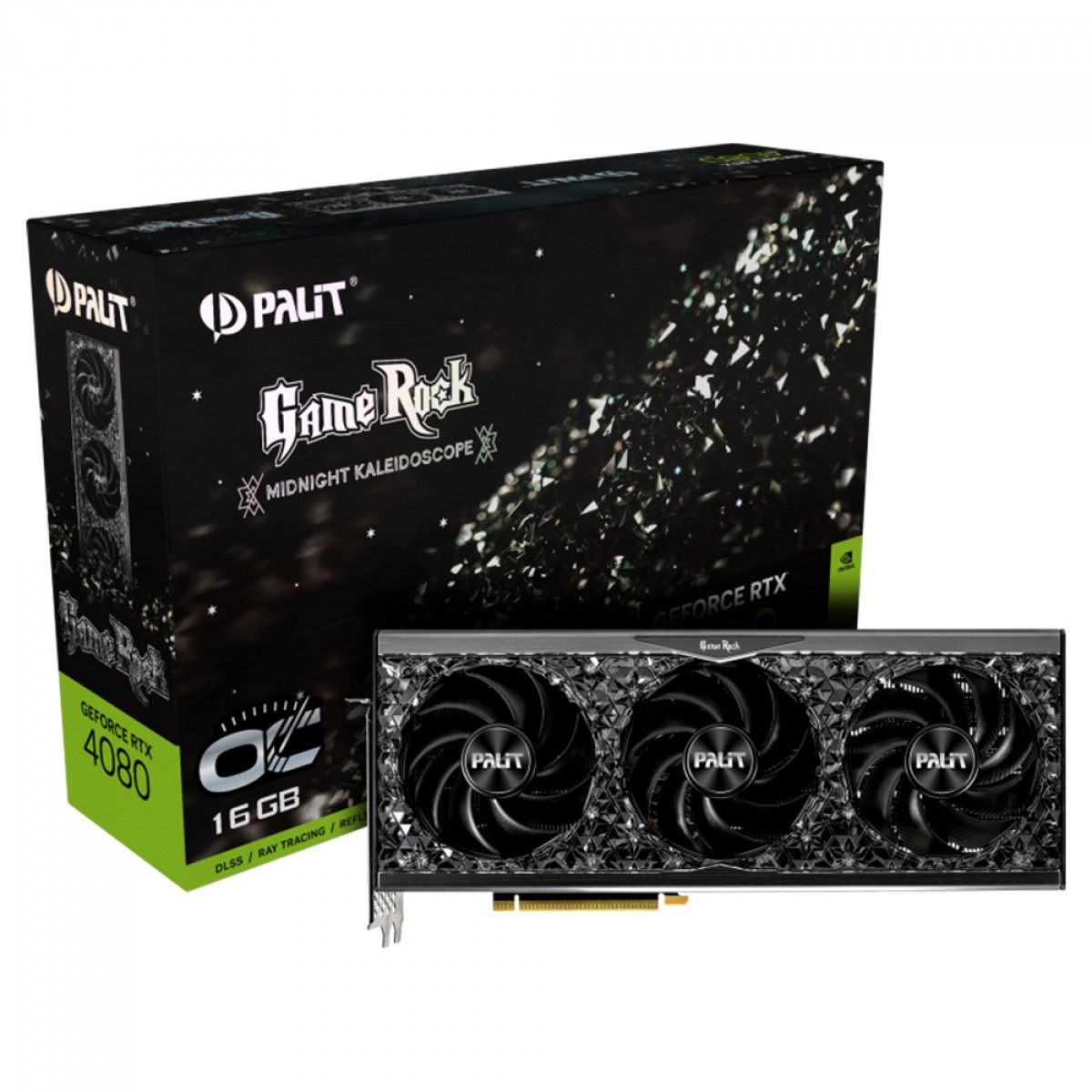 Placa De V Deo Palit Geforce Rtx Gamerock Oc Gb Gddr X Dlss