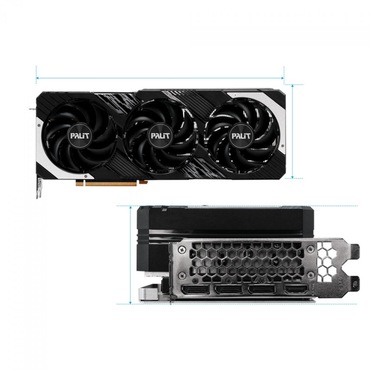 Placa de Vídeo Palit GeForce RTX 4080 Super Gaming Pro, 16GB