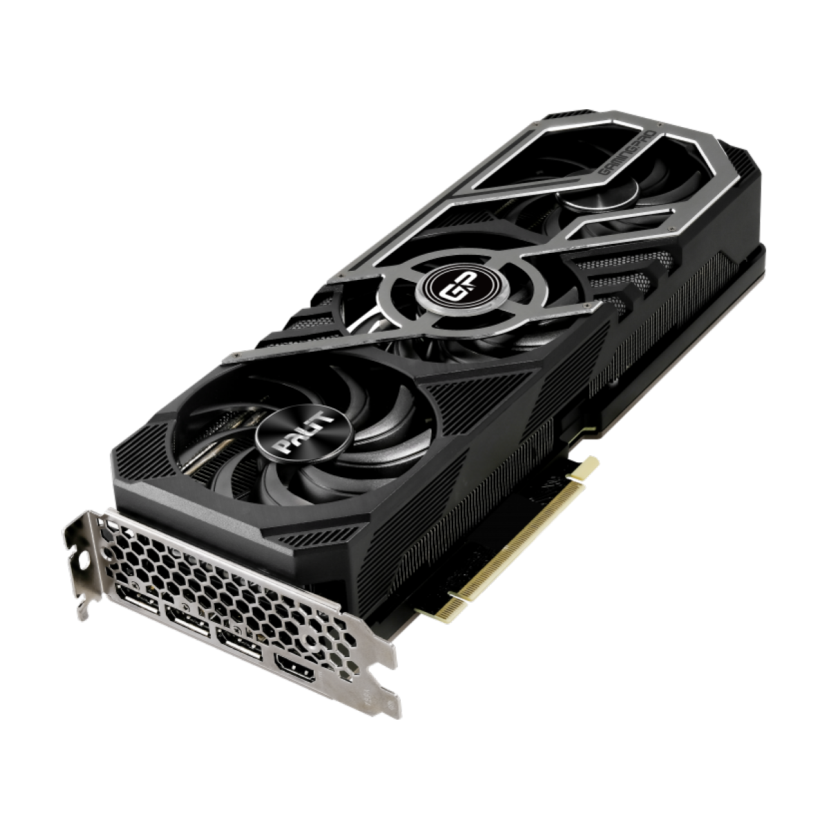 Placa de Vídeo Palit  GeForce RTX 3070 GamingPro OC, LHR, 8GB, GDDR6, DLSS, Ray Tracing, NE63070S19P2-1041A