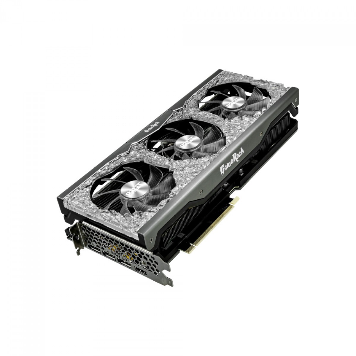 Placa de Vídeo Palit NVIDIA GeForce RTX 3070 TI GameRock OC, 8GB, GDDR6X, 256bit, LHR, NED307TT19P2-1047G