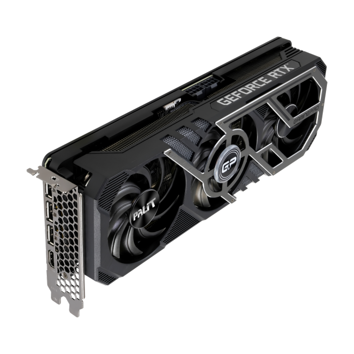 Placa de Vídeo Palit NVIDIA GeForce RTX 3070 Ti GamingPro, LHR, 8GB, GDDR6X, DLSS, Ray tracing, NED307T019P2-1046A