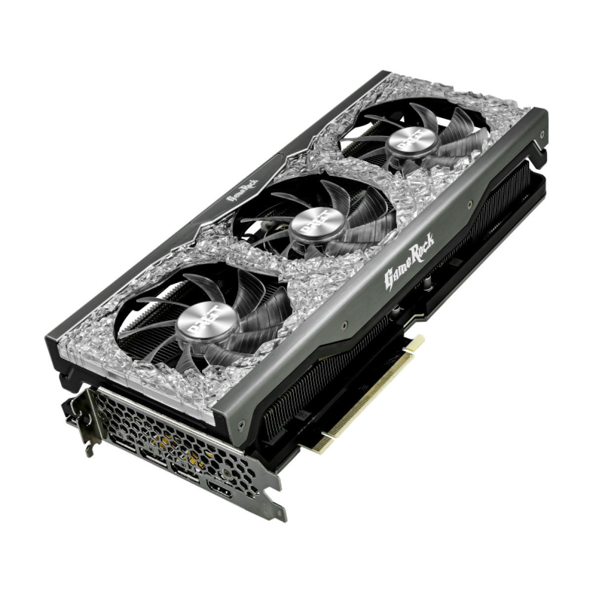 Placa de Vídeo Palit NVIDIA GeForce RTX 3080 GameRock OC, 10GB, GDDR6X, 320bit, NED3080H19IA-1020G