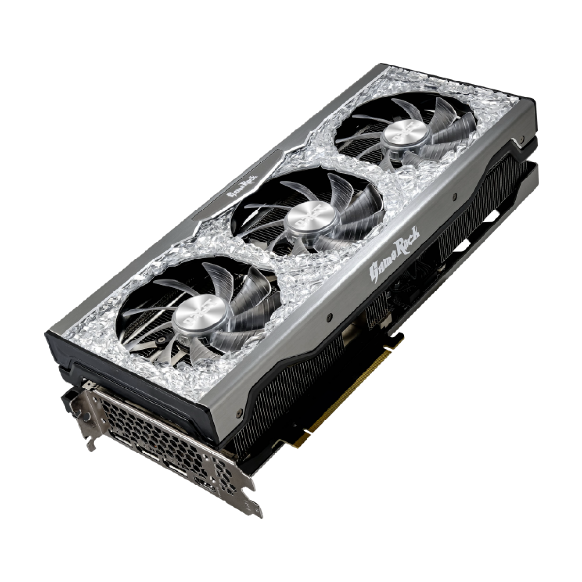 Placa de Vídeo Palit NVIDIA GeForce RTX 3090 Ti GameRock, 24GB GDDR6X, DLSS, Ray Tracing, NED309T019SB-1022G   