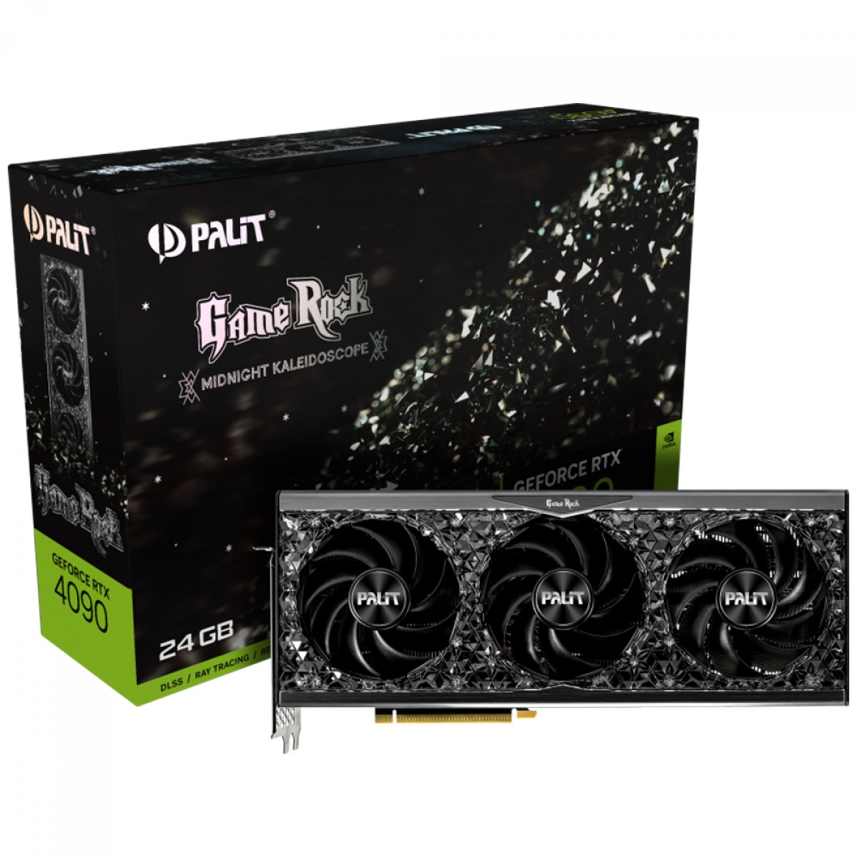 Placa de Vídeo Palit NVIDIA GeForce RTX 4090 GameRock, 24GB, GDDR6X, DLSS, Ray Tracing