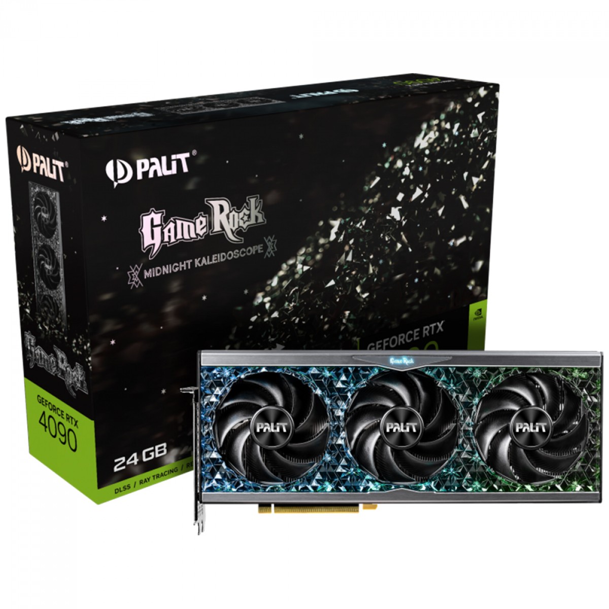 送料無料 通販 激安 Placa de Vídeo Palit NVIDIA GeForce RTX 4090 GameRock, 24GB その他