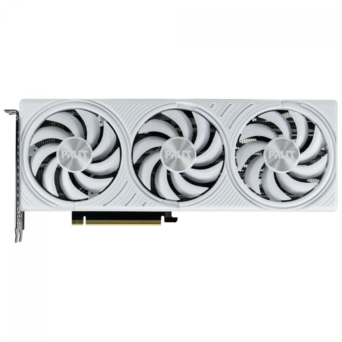 Placa de Vídeo Palit NVIDIA GeForce RTX 5070 White OC, 12GB, GDDR7, DLSS, Ray Tracing, NE75070U19K9-GB2050W