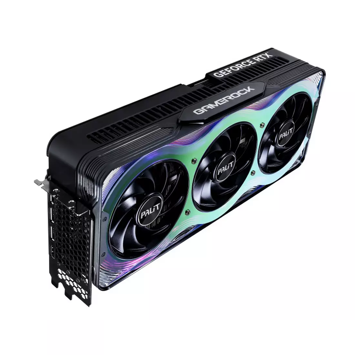 Placa de Vídeo Palit NVIDIA GeForce RTX 5080 GameRock, 16GB, GDDR7, DLSS, Ray Tracing, NE75080019T2-GB2030G