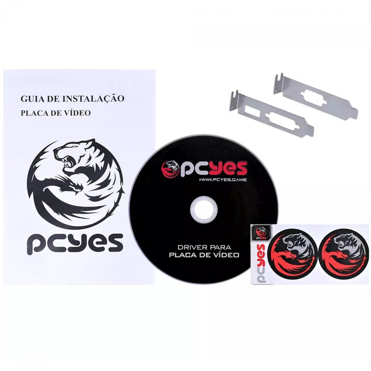 Placa de Vídeo PCYES NVIDIA GeForce GT 710, 2GB, DDR3, 64-Bit, PVGT7102GB