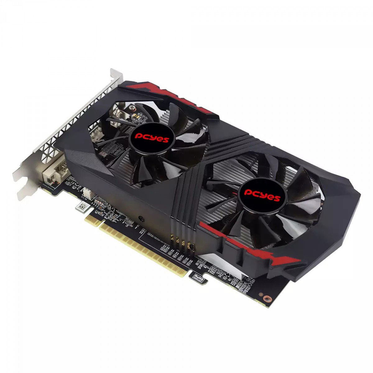 Placa de Vídeo PCYES NVIDIA GeForce GTX 1050 Ti, 4GB, GDDR5, 128 Bit, PVGTX1050TI4GBR5128