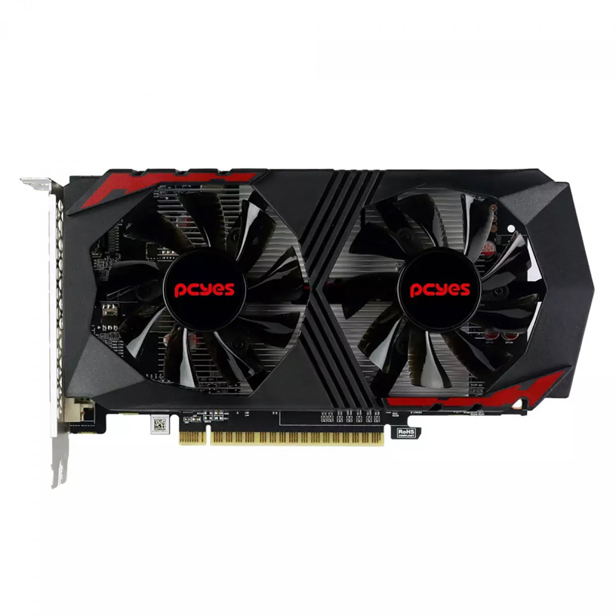 Placa de Vídeo PCYES NVIDIA GeForce GTX 1050 Ti, 4GB, GDDR5, 128 Bit, PVGTX1050TI4GBR5128