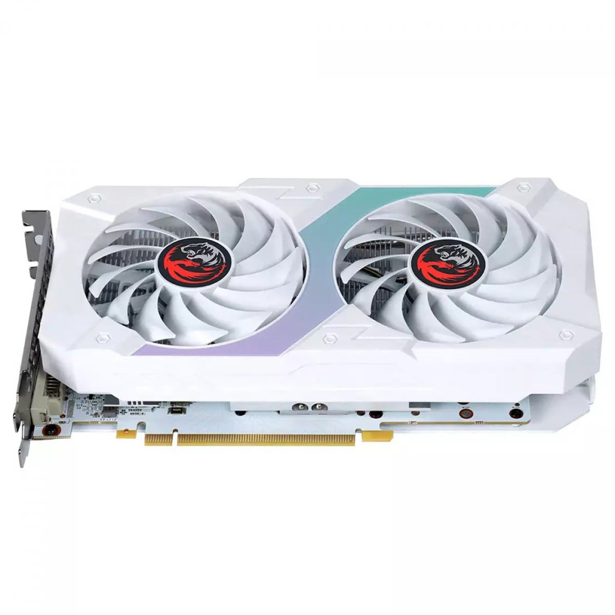 Placa de Vídeo PCYES NVIDIA GeForce GTX 1660 Ti, 6GB, GDDR6, 192Bit, Branco, PVGTX1660TI6GBBR