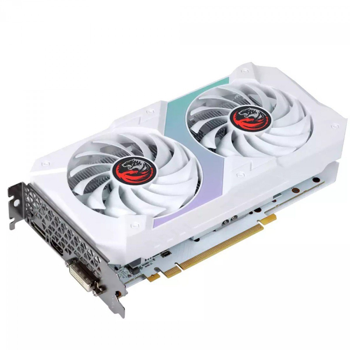 Placa de Vídeo PCYES NVIDIA GeForce GTX 1660 Ti, 6GB, GDDR6, 192Bit, Branco, PVGTX1660TI6GBBR