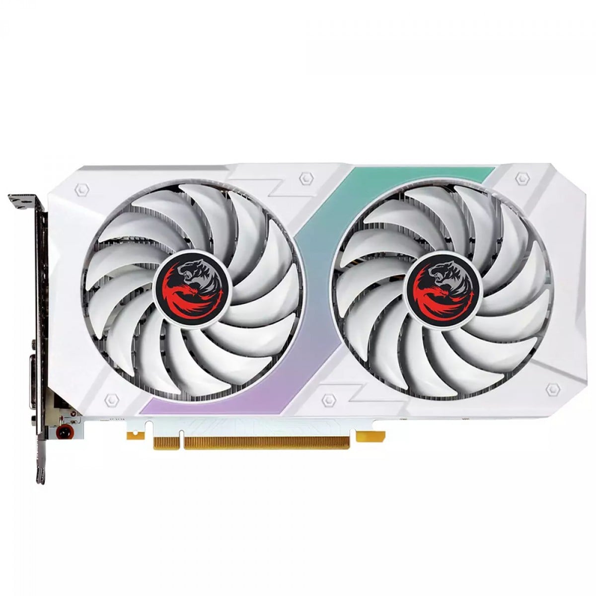 Placa de Vídeo PCYES NVIDIA GeForce GTX 1660 Ti, 6GB, GDDR6, 192Bit, Branco, PVGTX1660TI6GBBR