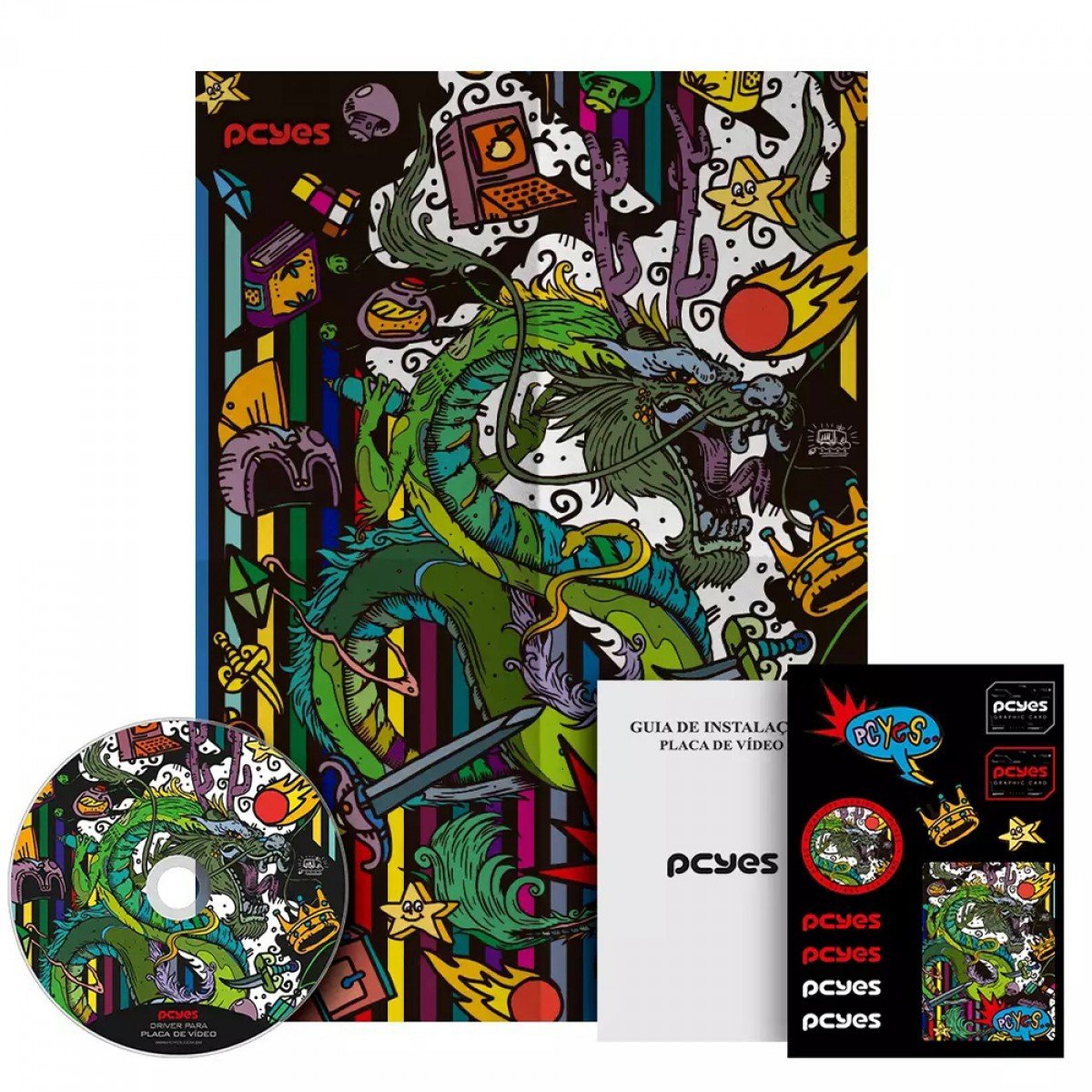 Placa de Vídeo PCYES NVIDIA GeForce GTX 1660 Ti, 6GB, GDDR6, 192Bit, Branco, PVGTX1660TI6GBBR