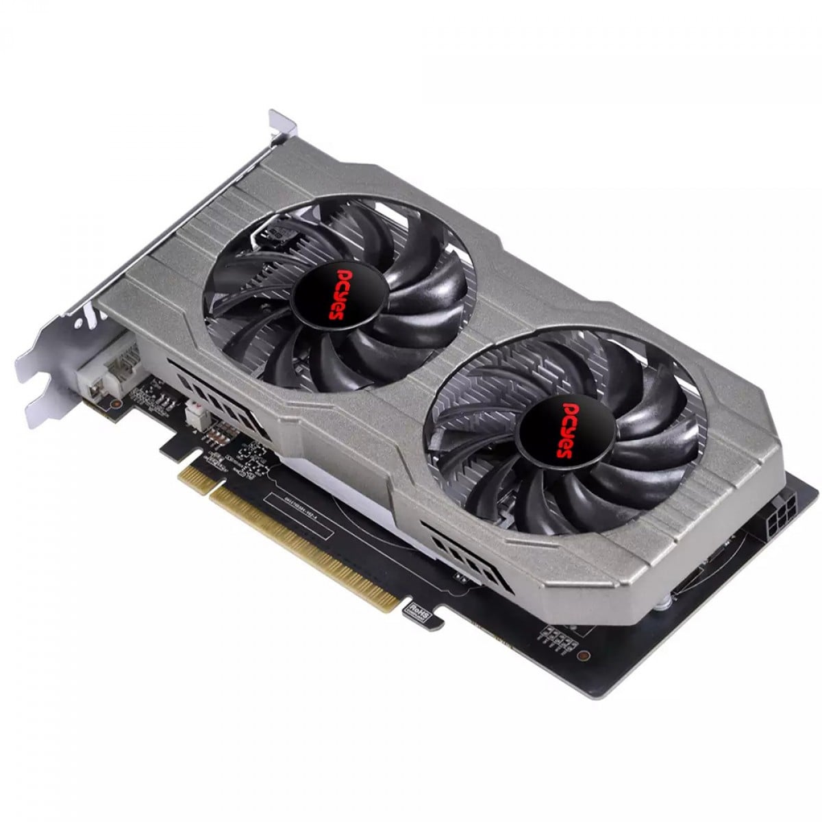 Placa De Vídeo PCYES NVIDIA GeForce GTX 750 Ti, 4GB, GDDR5, 128Bits, Dual Fan, PA750TIR5DFFS