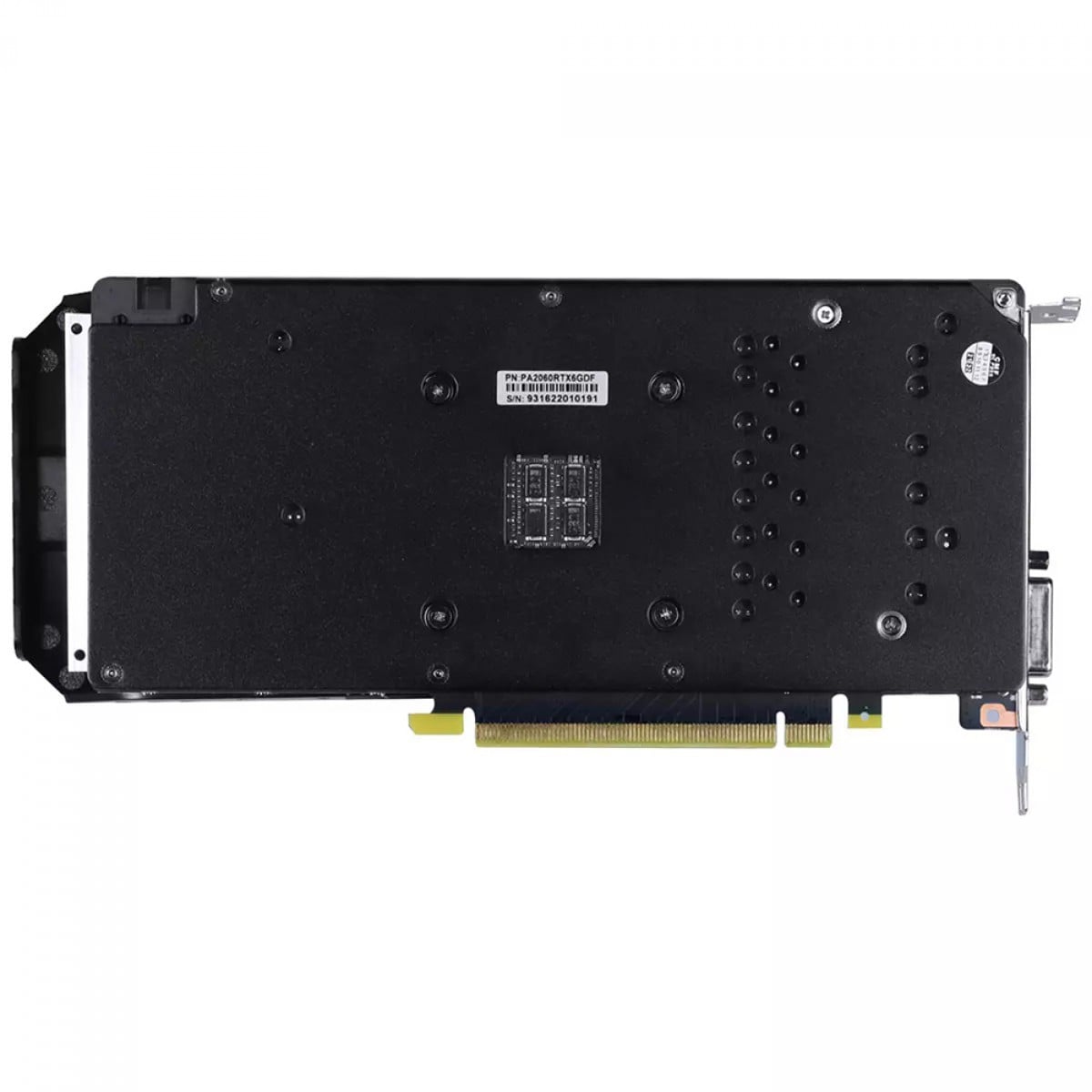 Placa de Vídeo PCYES NVIDIA GeForce RTX 2060 Dual, 6GB, GDDR6, DLSS, Ray Tracing, PA2060RTX6GDF