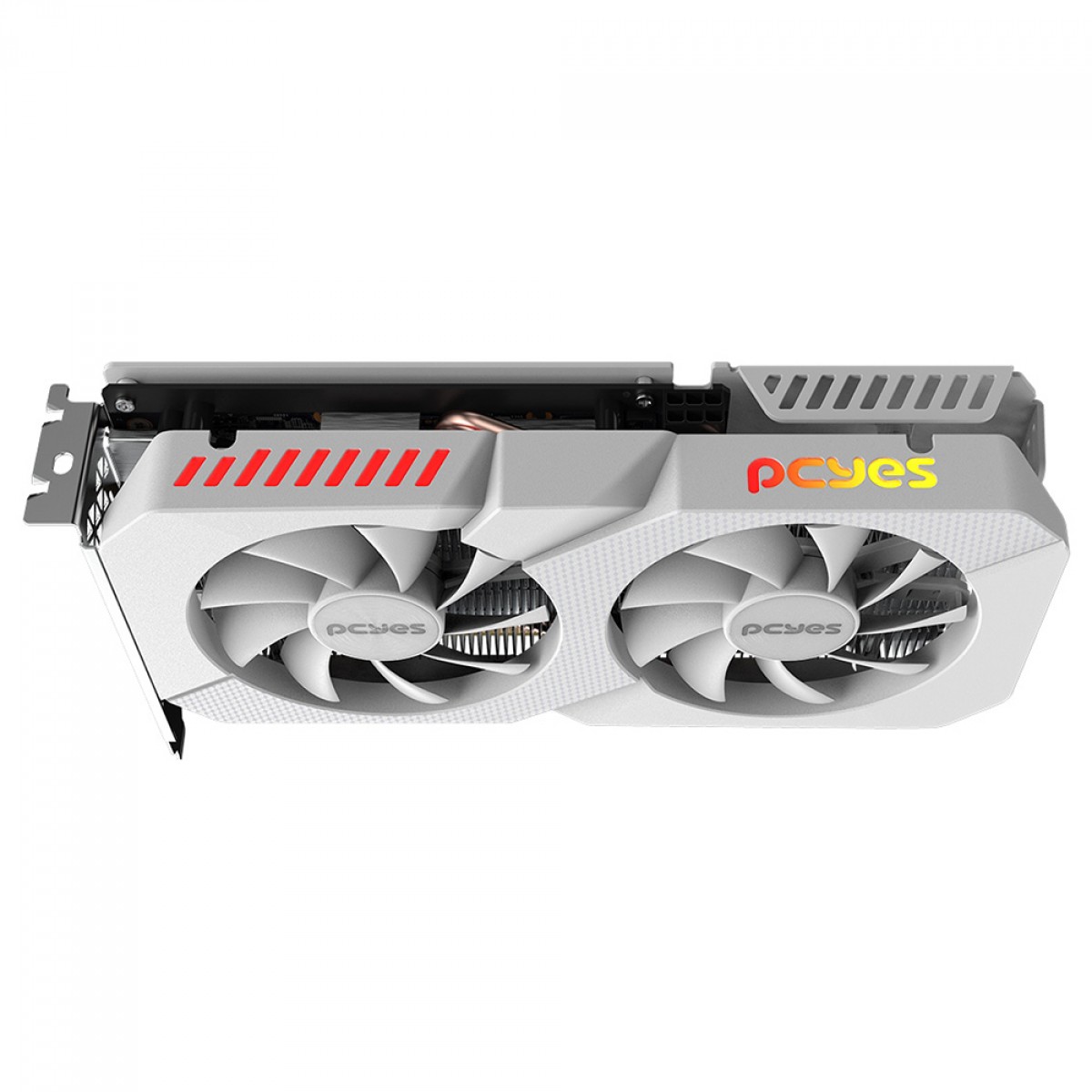 Placa de Vídeo PCYES NVIDIA GeForce RTX 3050 Projeto Edge, 6GB, GDDR6, DLSS, Ray Tracing, Branco, PVRTX30506WTPE