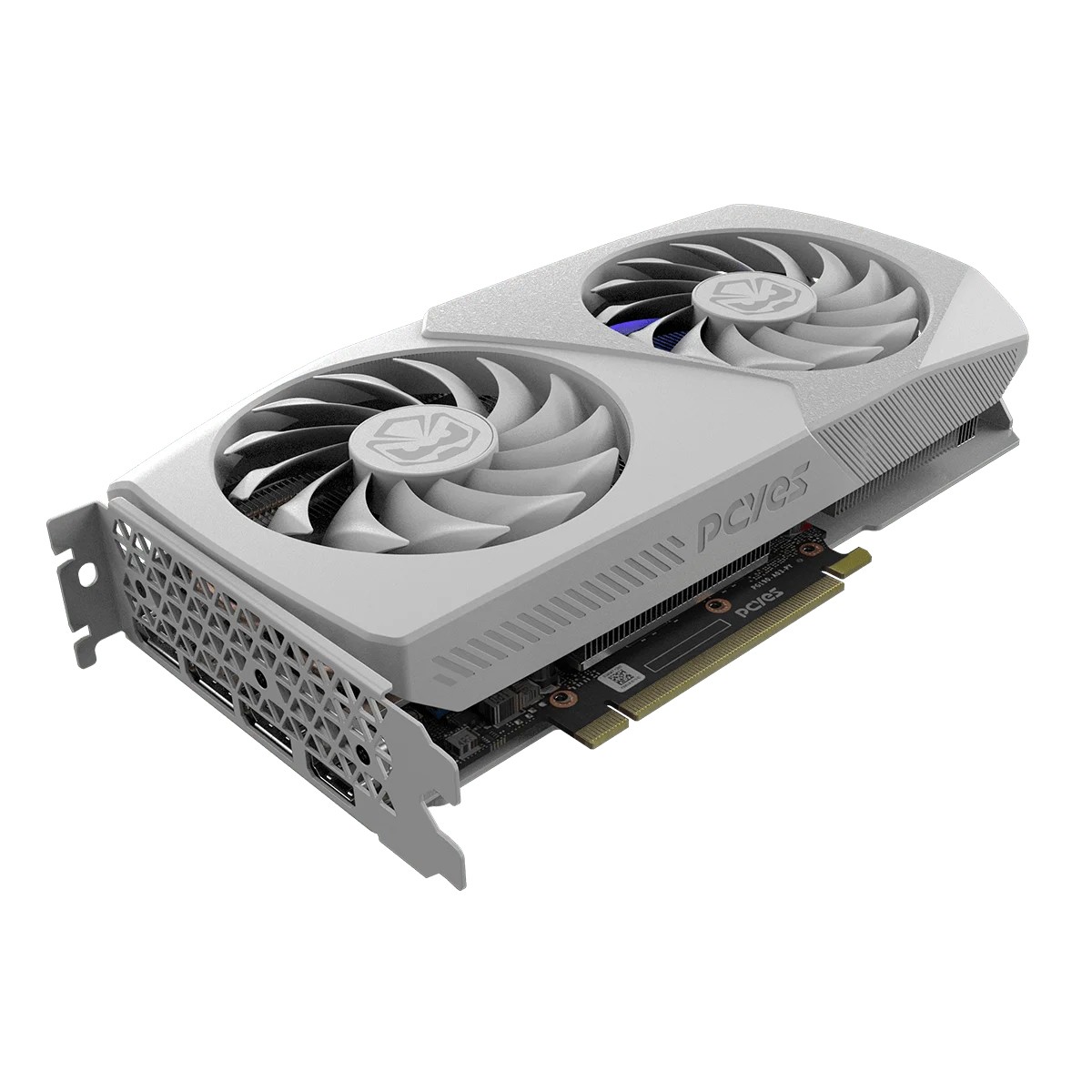 Placa de Vídeo PCYES NVIDIA GeForce RTX 3060 Projeto Edge White, 12GB, GDDR6, DLSS, Ray Tracing, PVRTX3060WT2F