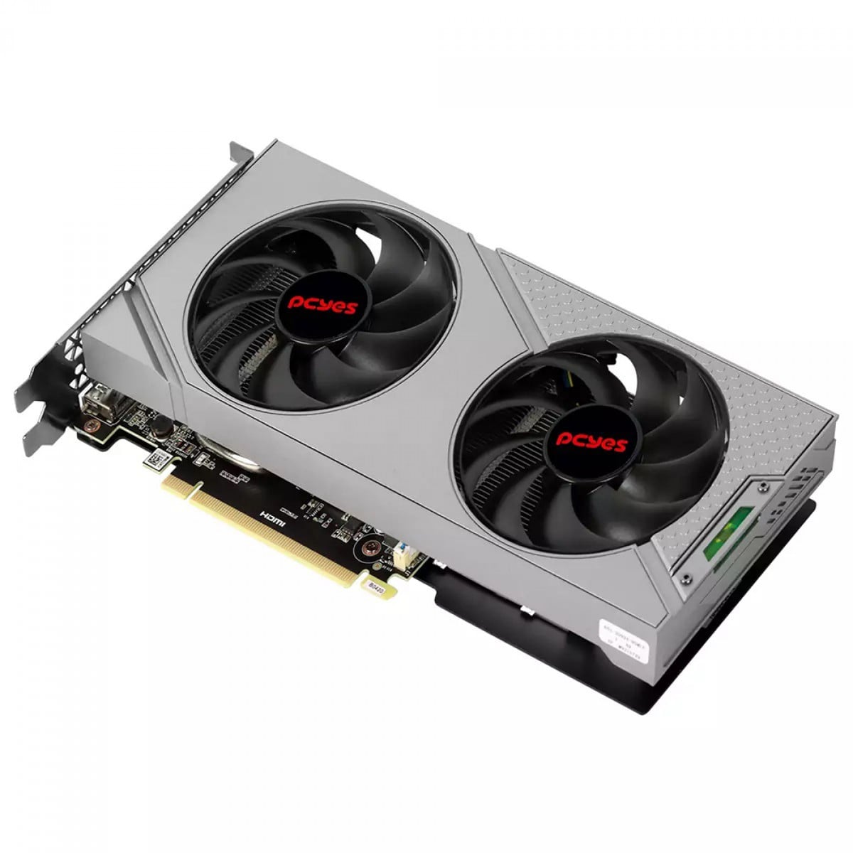 Placa de Vídeo PCYES NVIDIA GeForce RTX 4060, Dual Fan, 8GB, GDDR6, DLSS, Ray Tracing, PA40608GR6DF