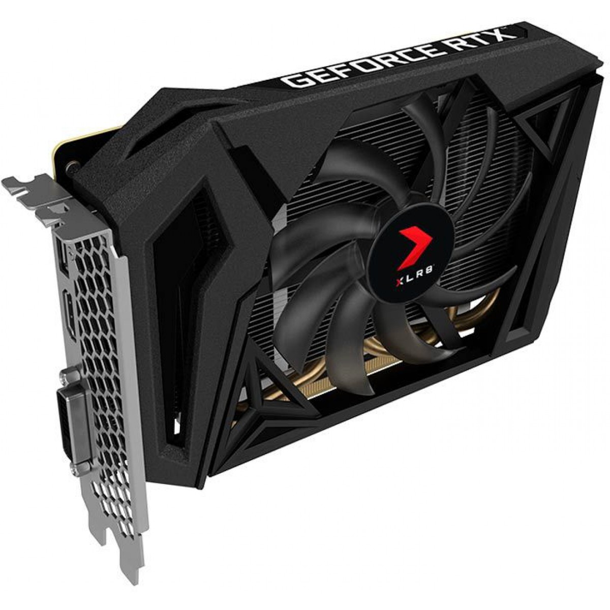 Placa de Vídeo PNY, GeForce, RTX 2060 XLR8, 6GB, GDDR6, DLSS, Ray Tracing, VCG20606SFPPB-O