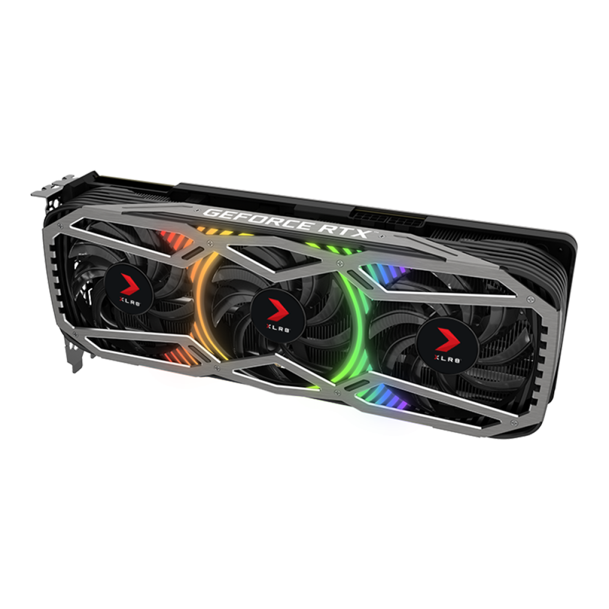 Placa de Vídeo PNY, GeForce, RTX 3070 XLR8 Gaming EPIC-X RGB Triple, 8GB, GDDR6, 256Bit, VCG30708TFXPPB