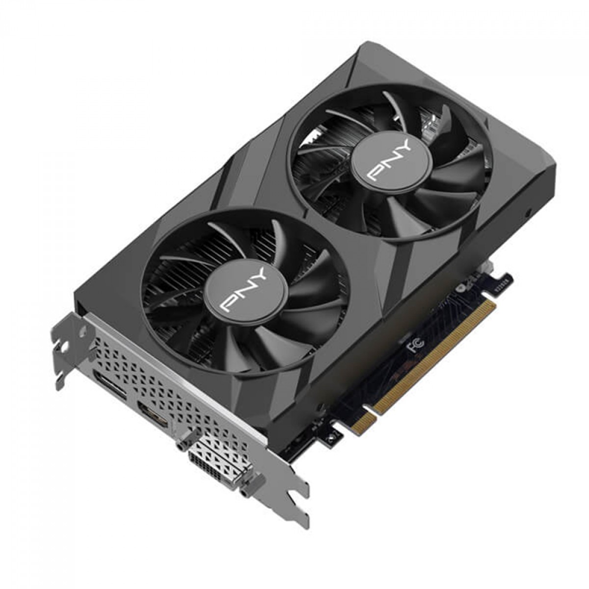 Placa de Vídeo PNY NVIDIA GeForce RTX 3050 Verto Dual Fan, 6 GB, GDDR6, DLSS, RayTracing, VCG30506DFXPB1