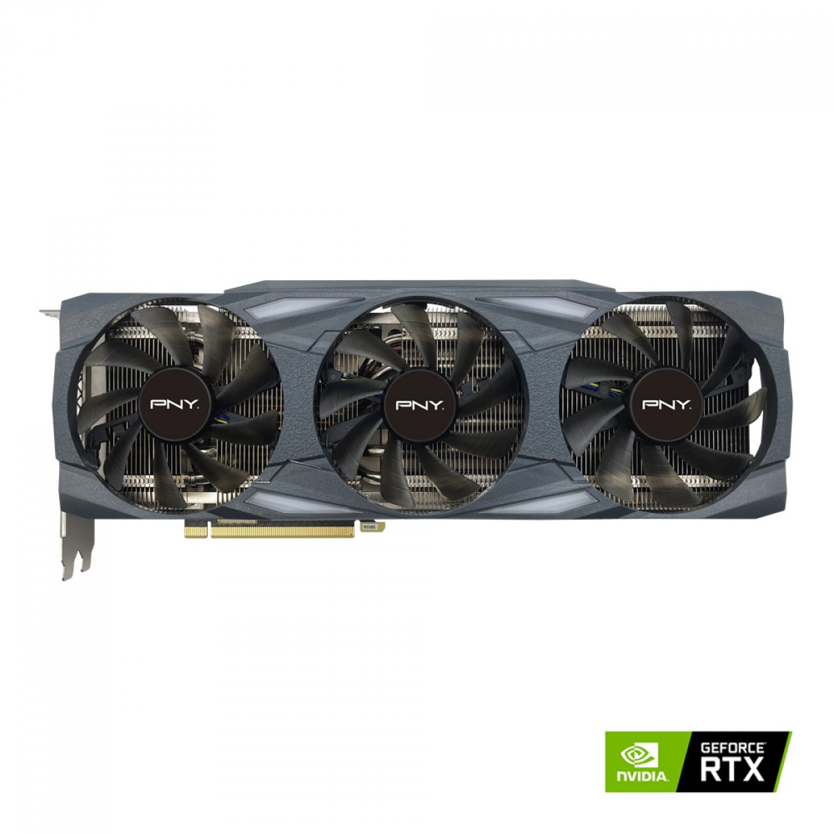 Placa de Vídeo PNY NVIDIA GeForce RTX 3080 Uprising Triple Fan, 10GB, GDDR6, DLSS, Ray Tracing, VCG308010TFMPB