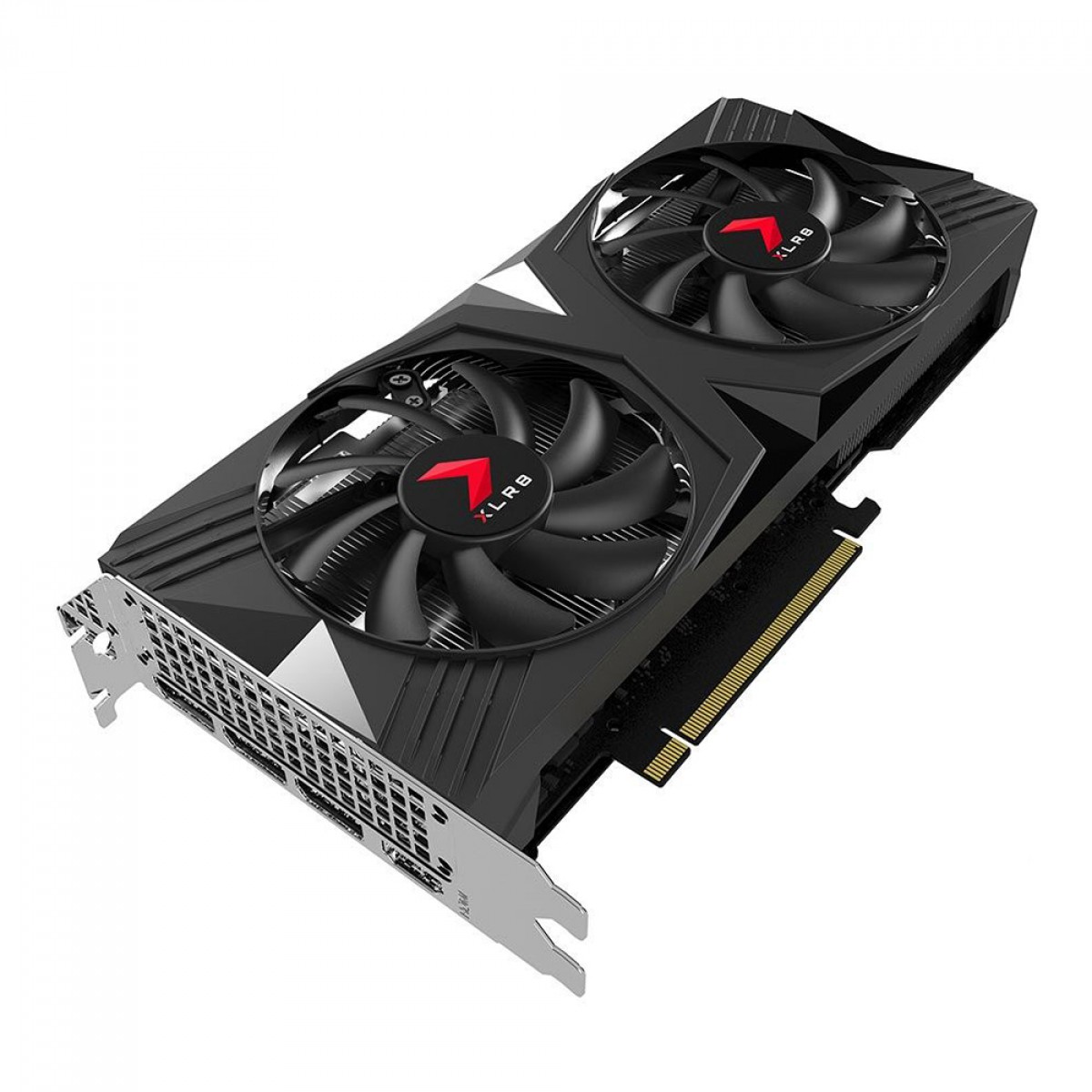 Placa de Vídeo PNY NVIDIA GeForce RTX 4060 TI XLR8 Gaming VERTO OC, 16GB, GDDR6, Dual Fan, DLSS, Ray Tracing, VCG4060T16DFXPB1-O
