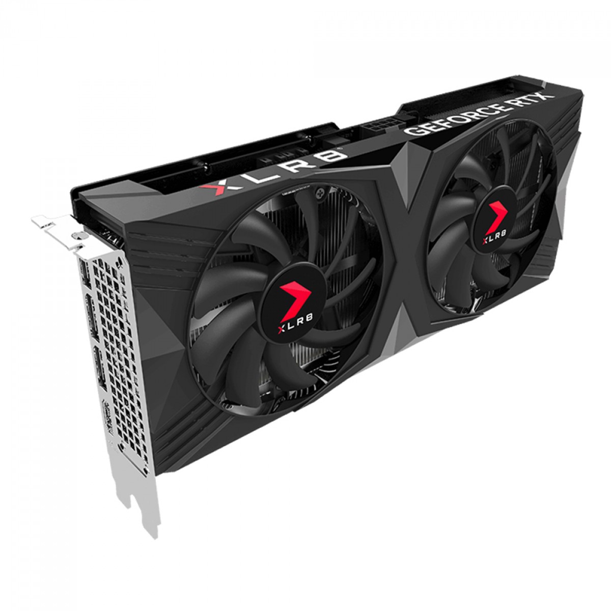 Placa de Vídeo PNY NVIDIA GeForce RTX 4060 TI XLR8 Gaming VERTO OC, 16GB, GDDR6, Dual Fan, DLSS, Ray Tracing, VCG4060T16DFXPB1-O
