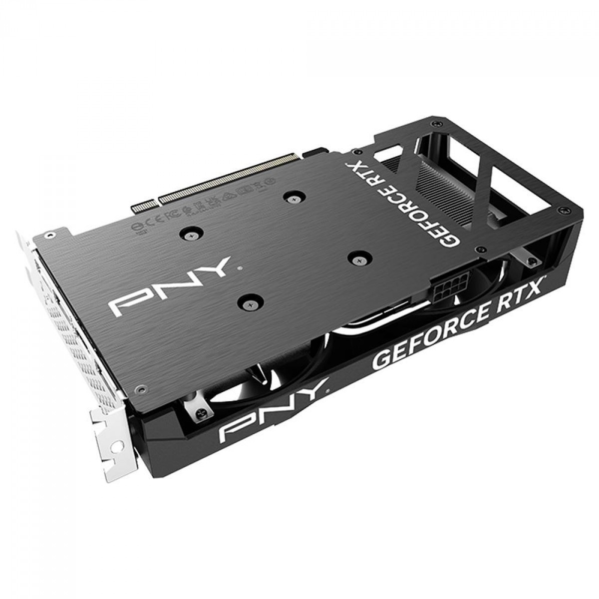 Placa De V Deo Pny Nvidia Geforce Rtx Verto Dual Fan Gb Gddr Dlss Ray Tracing