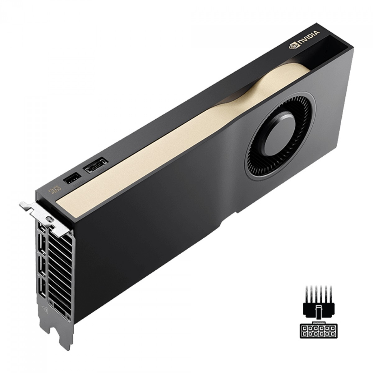 Placa de Vídeo PNY NVIDIA Quadro RTX PRO 4500 Blackwell, 32GB, GDDR7, Aplicação em IA, VCNRTXPRO4500B-PB