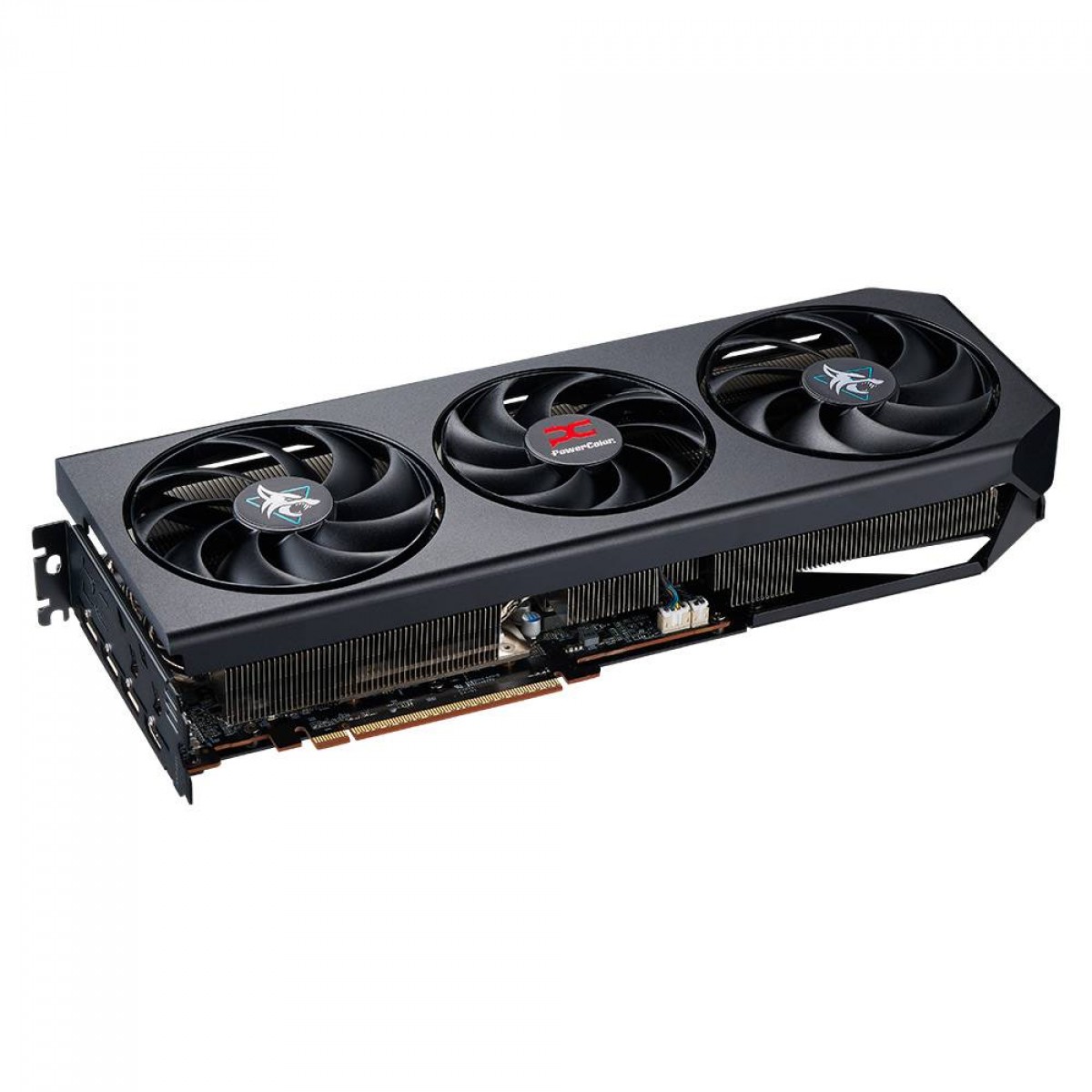 Placa de Vídeo PowerColor AMD Radeon RX 9070 XT Hellhound, 16GB, GDDR6, FSR, Ray Tracing, RX9070XT 16G-L/OC