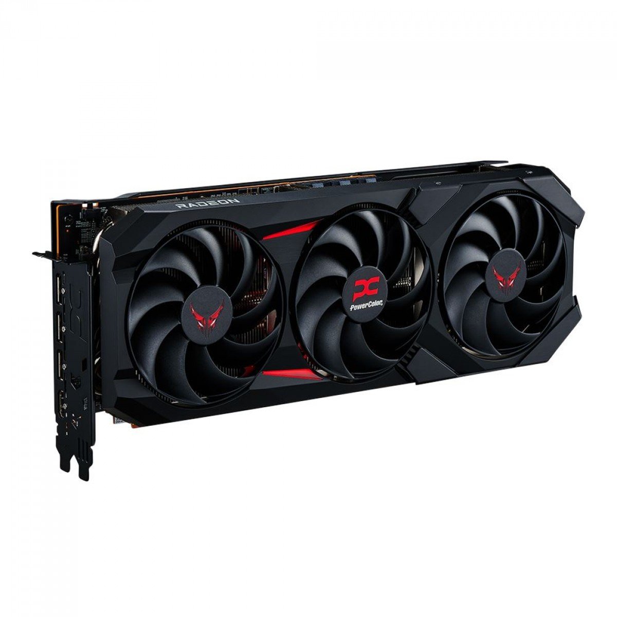 Placa de Vídeo PowerColor AMD Radeon RX 9070 XT Red Devil OC, 16GB, GDDR6, FSR, Ray Tracing, RX9070XT 16G-E/OC