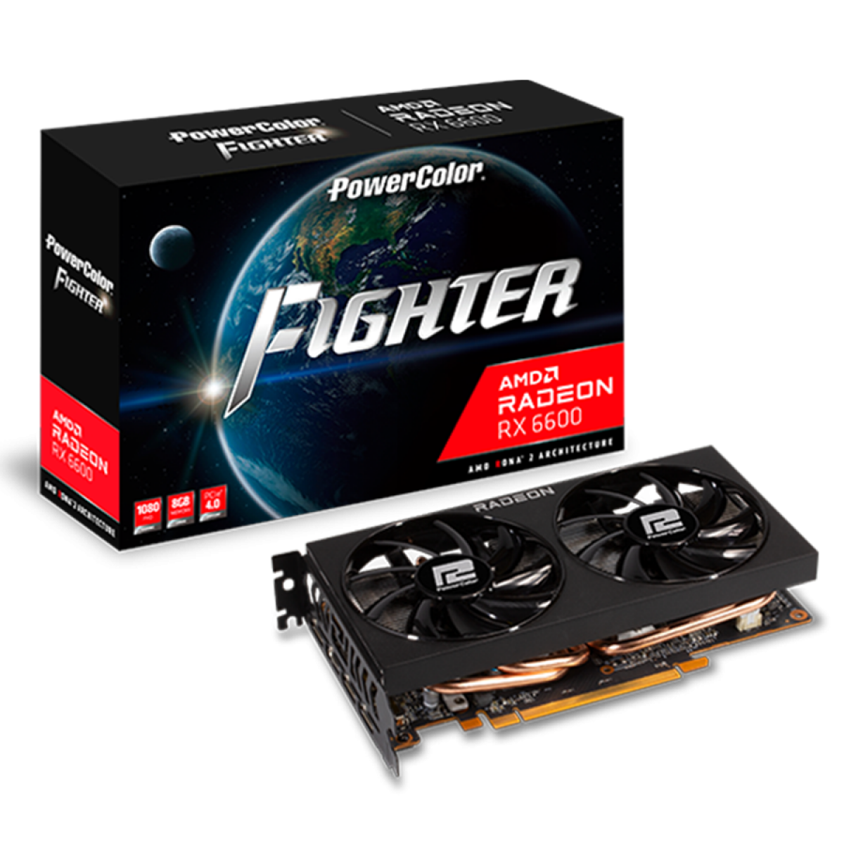 RX 6600 8GB POWERCOLOR FIGHTER 