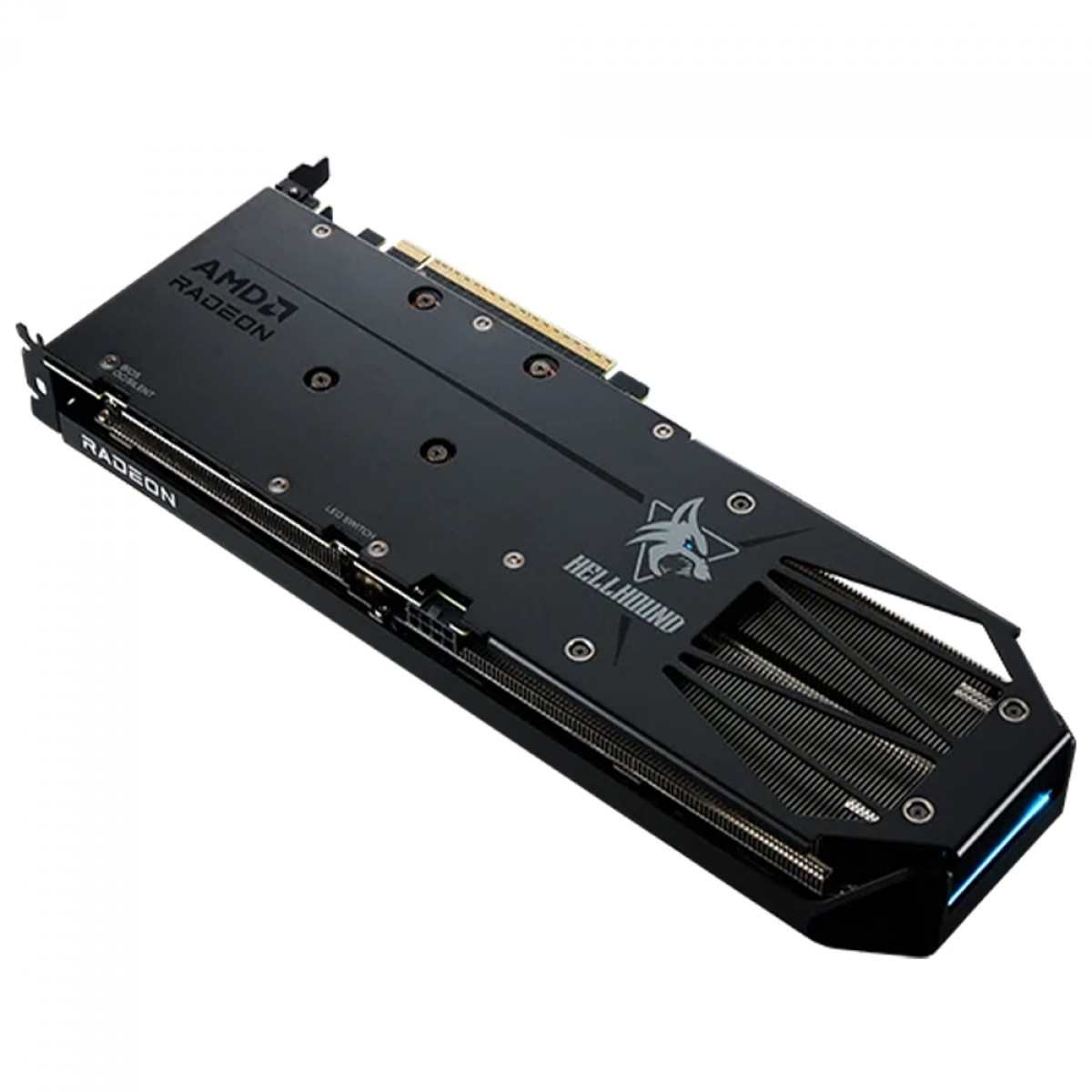 Placa de Vídeo PowerColor Hellhound AMD Radeon RX 9060 XT, 8GB, GDDR6, FSR, Ray Tracing, RX9060XT 8G-L/OC