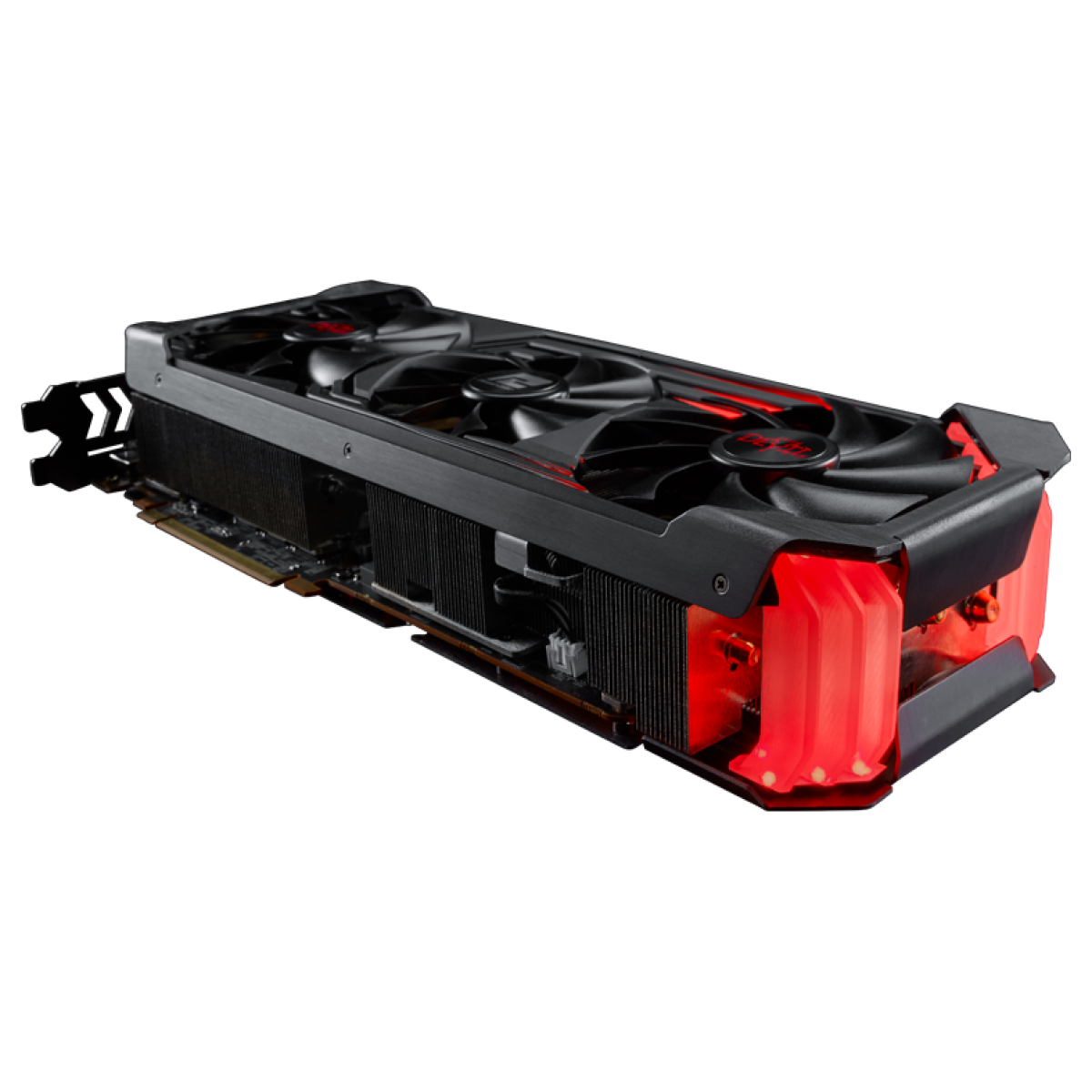 Placa de Vídeo PowerColor Radeon RX 6800 XT Red Devil, 16GB, GDDR6, FSR, Ray Tracing, AXRX 6800XT 16GBD6-3DHE/OC
