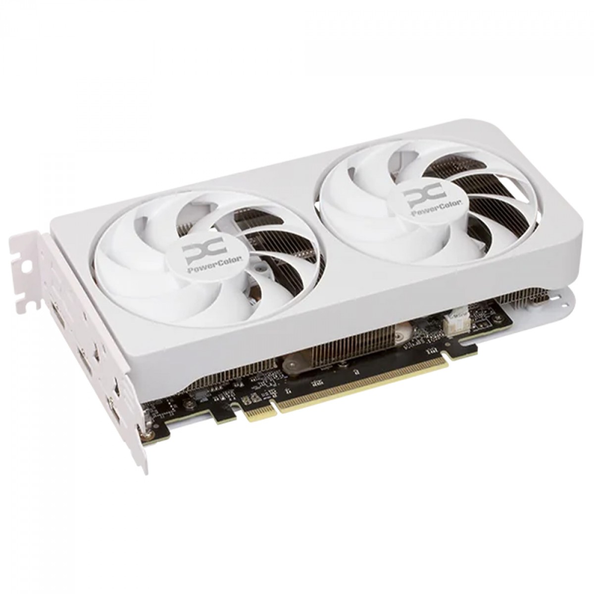 Placa de Vídeo PowerColor Reaper White AMD Radeon RX 9060 XT, 8GB, GDDR6, FSR, Ray Tracing, RX9060XT 8G-A/WHITE