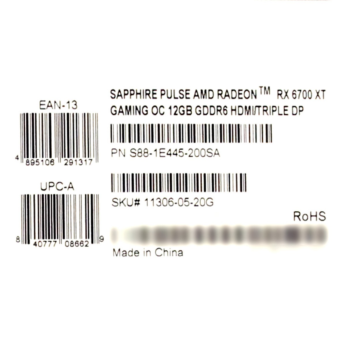Placa de Vídeo Sapphire Pulse AMD Radeon RX 6700 XT, 12GB, GDDR6, FSR, Ray Tracing, 11306-05-20G