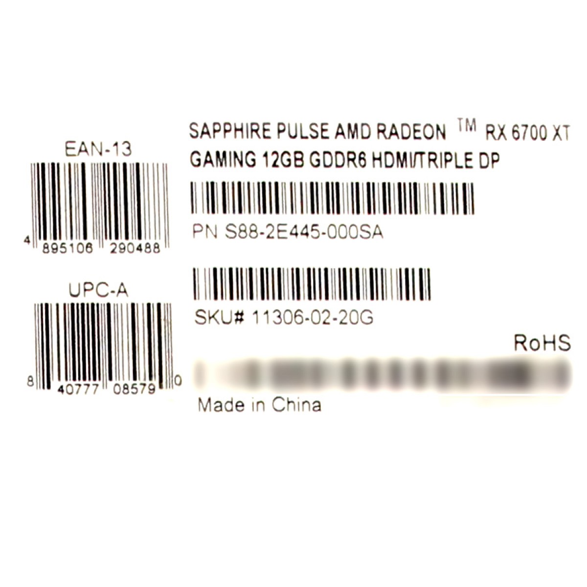 Placa de Vídeo Sapphire Pulse Radeon RX 6700 XT, 12GB, GDDR6, FSR, Ray Tracing, 11306-02-20G
